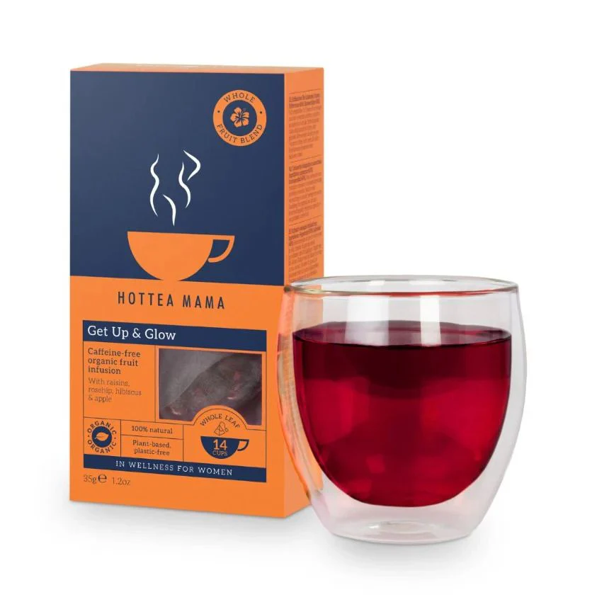 HotTea Mama Organic Get Up & Glow Tea 14pk - Image 2