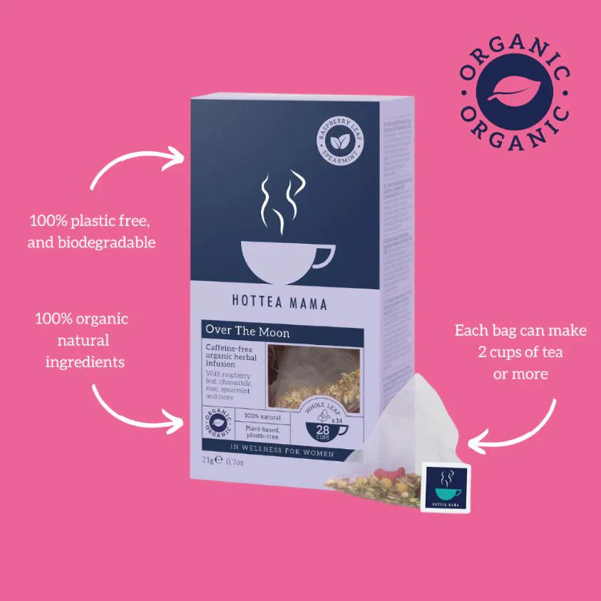 HotTea Mama Organic Over The Moon Tea 14pk - Image 3