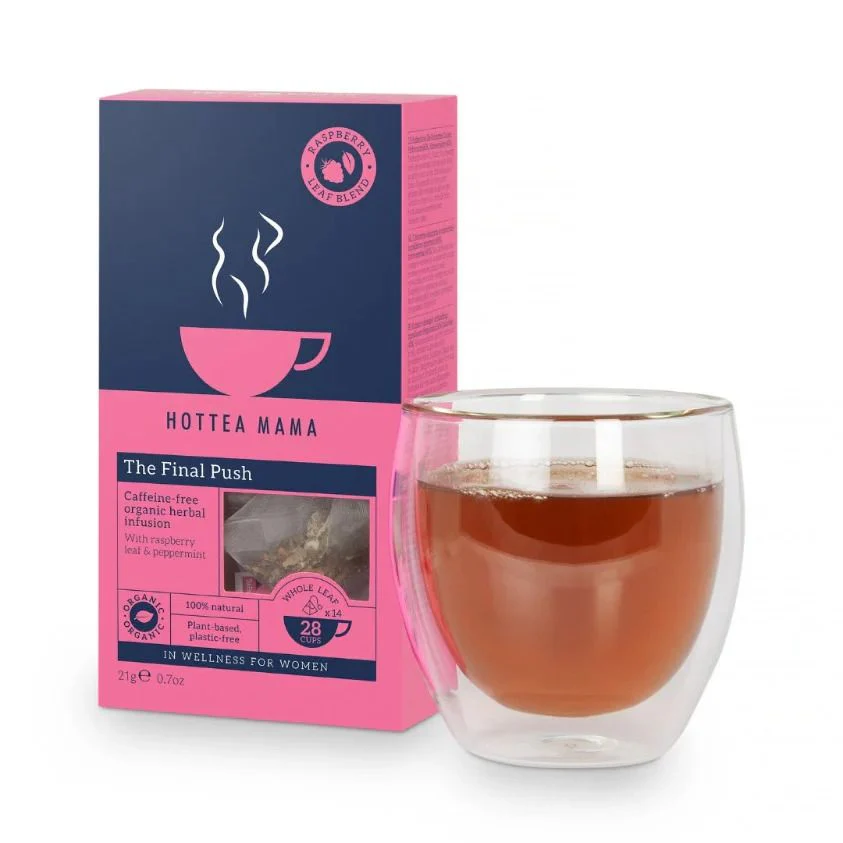 HotTea Mama Organic The Final Push Tea 14pk - Image 2