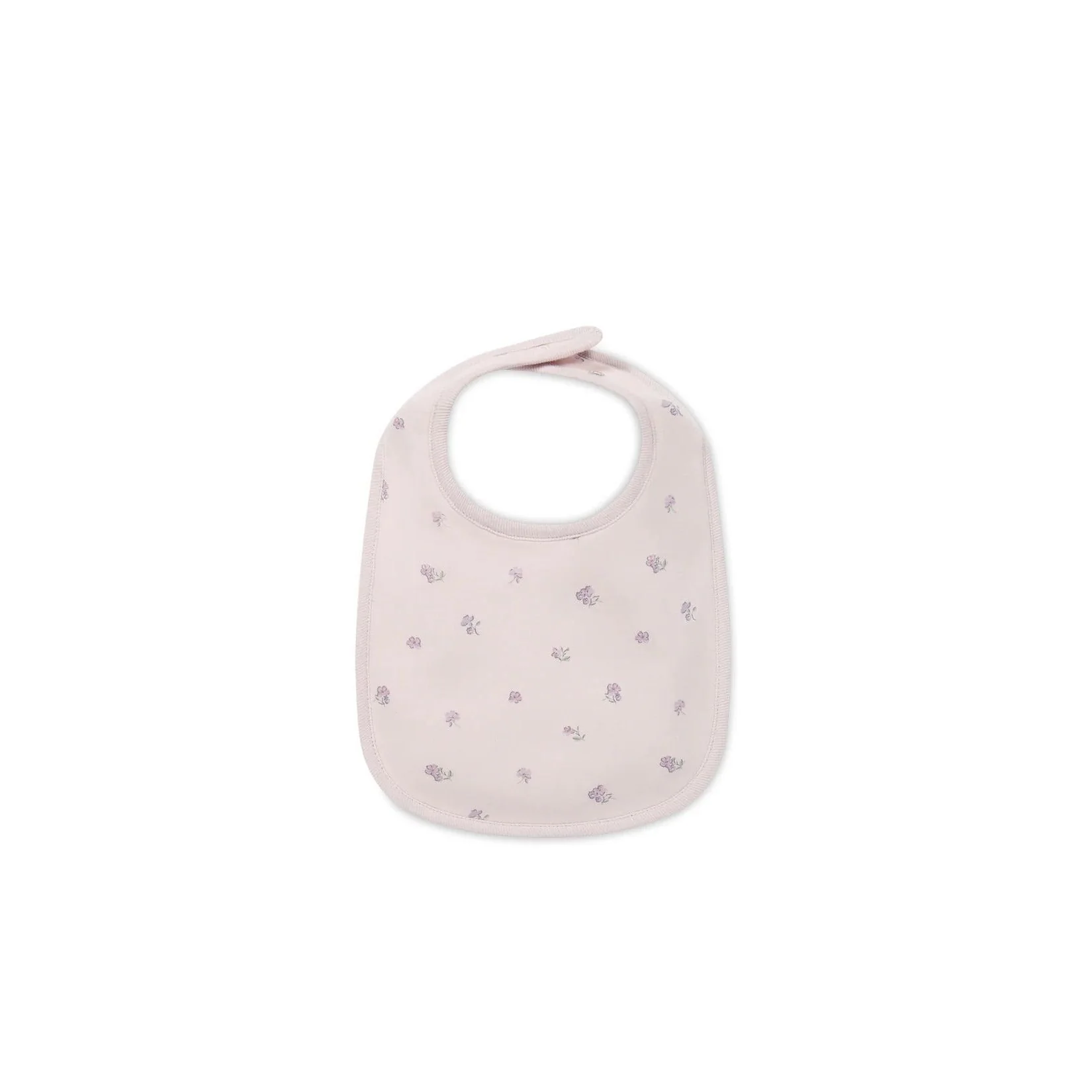 Jamie Kay Organic Cotton Bib - Meredith Violet