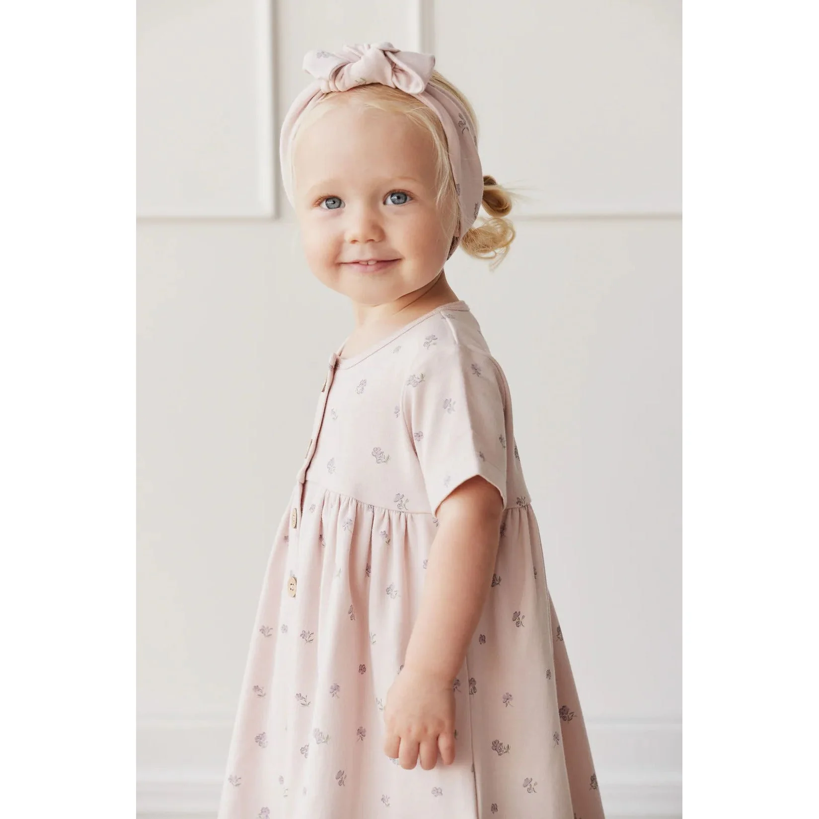 Jamie Kay Organic Cotton Headband - Meredith Violet - Image 2