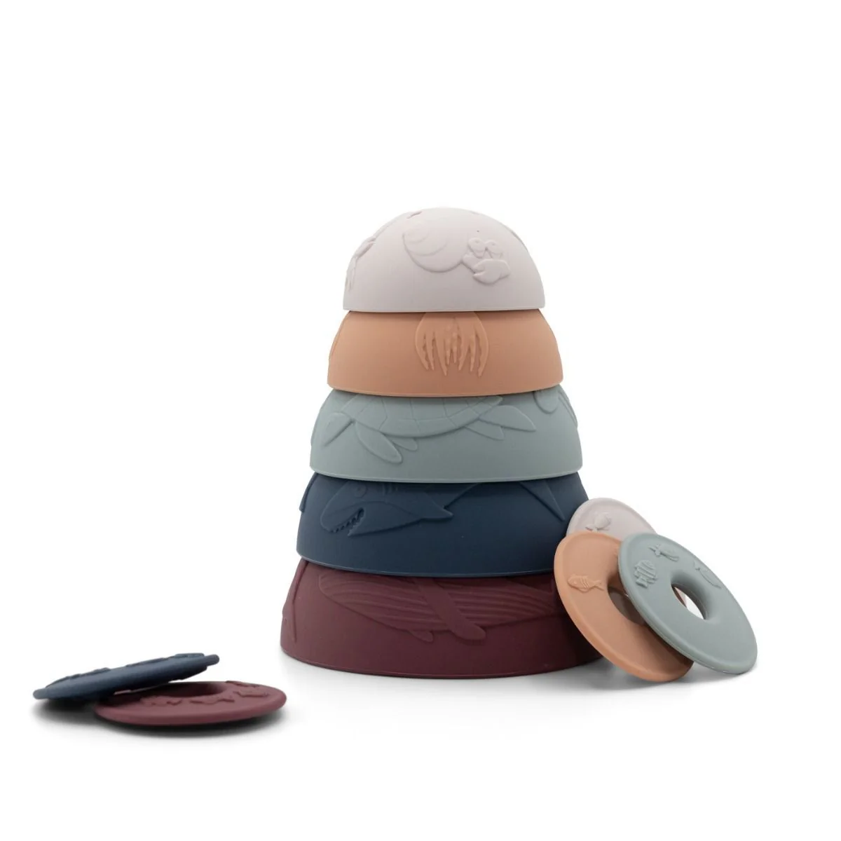 Jellystone Designs Ocean Stacking Cups - Image 2