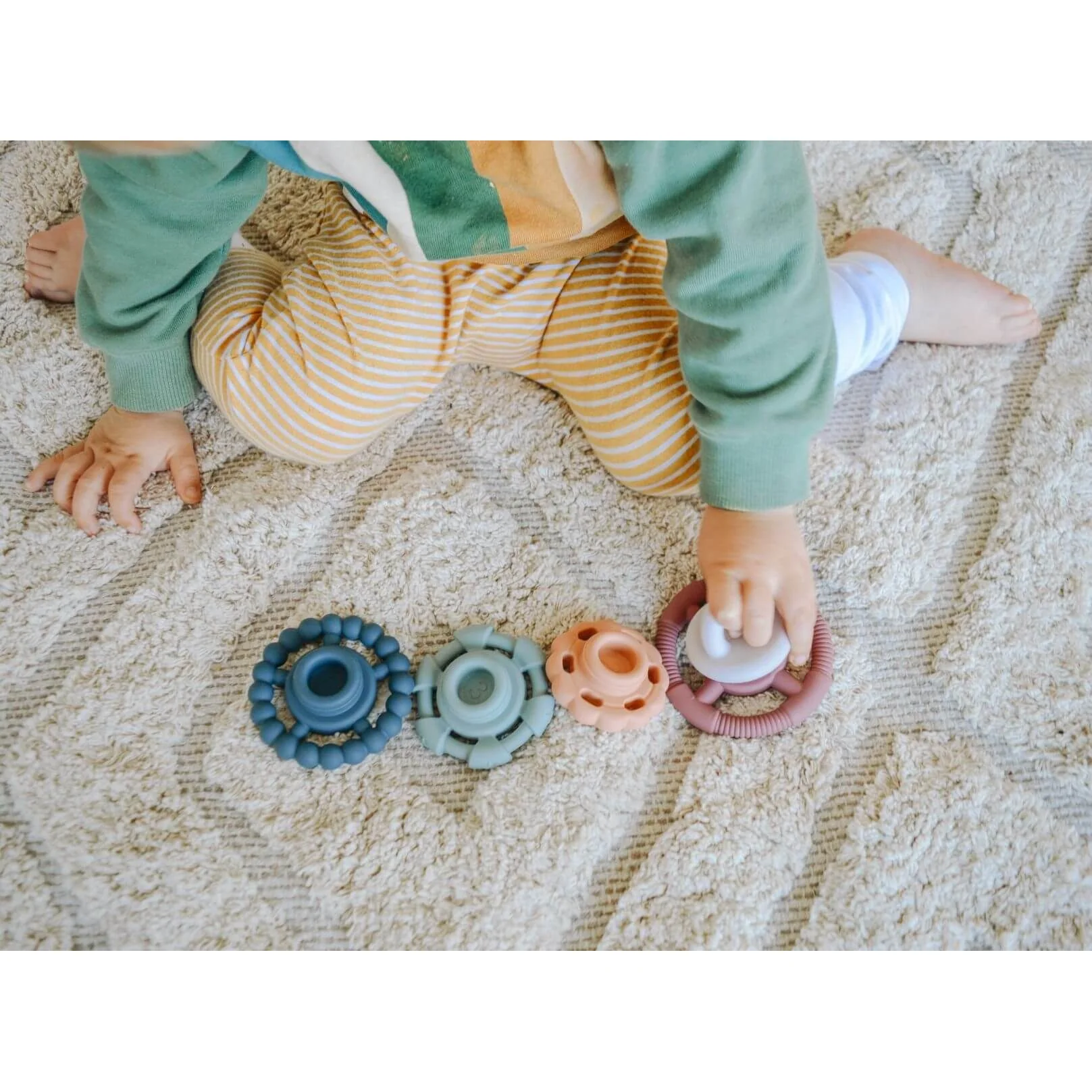 Jellystone Designs Rainbow Stacker Toy - Image 11