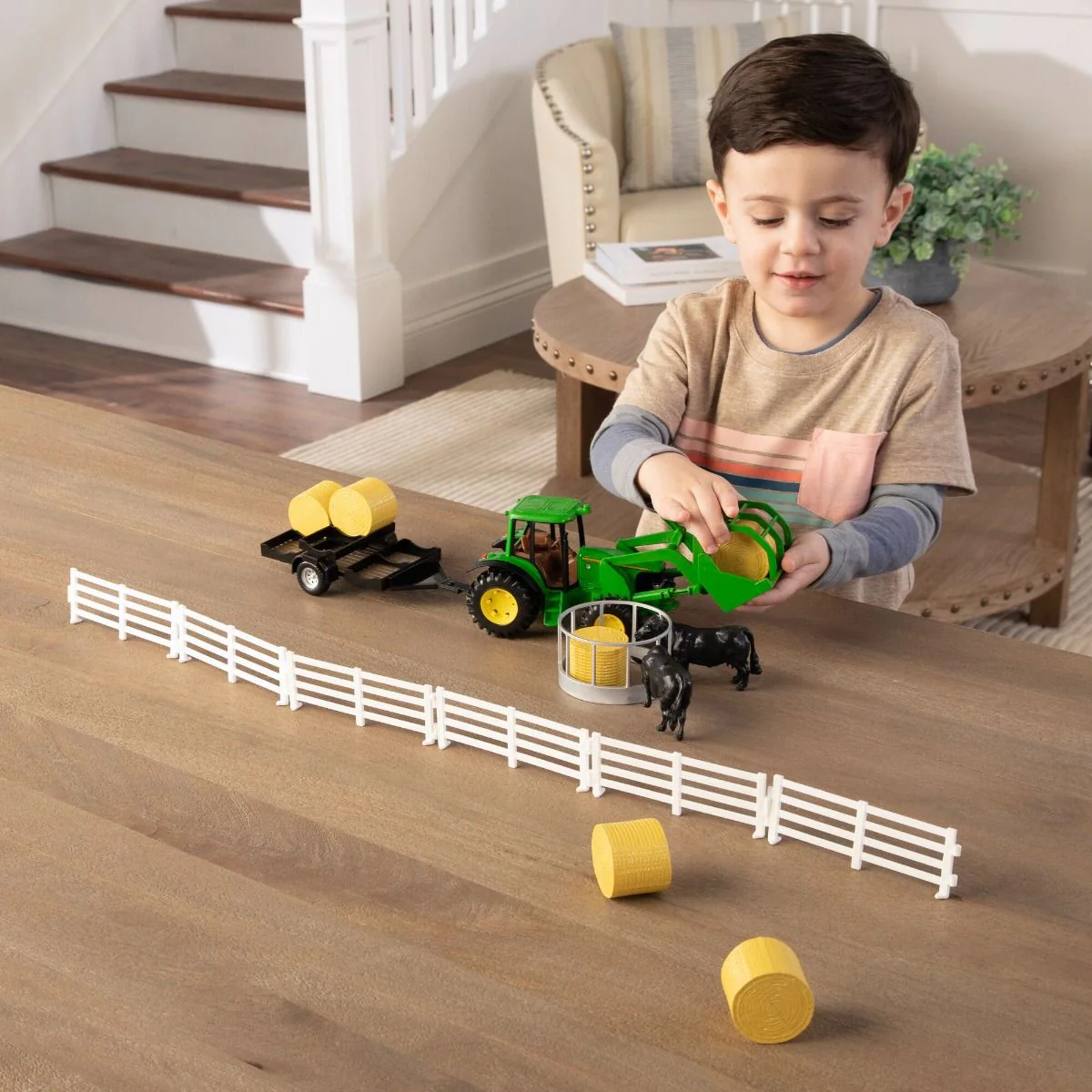 John Deere 1:32 Hay Farm Set - Image 2