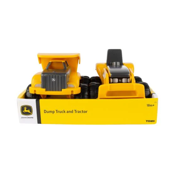 John Deere 15cm Sandbox Construction 2pk - Yellow - Image 3