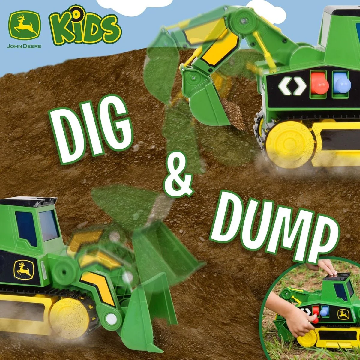 John Deere 2 in 1 Mega Excavator - Image 2