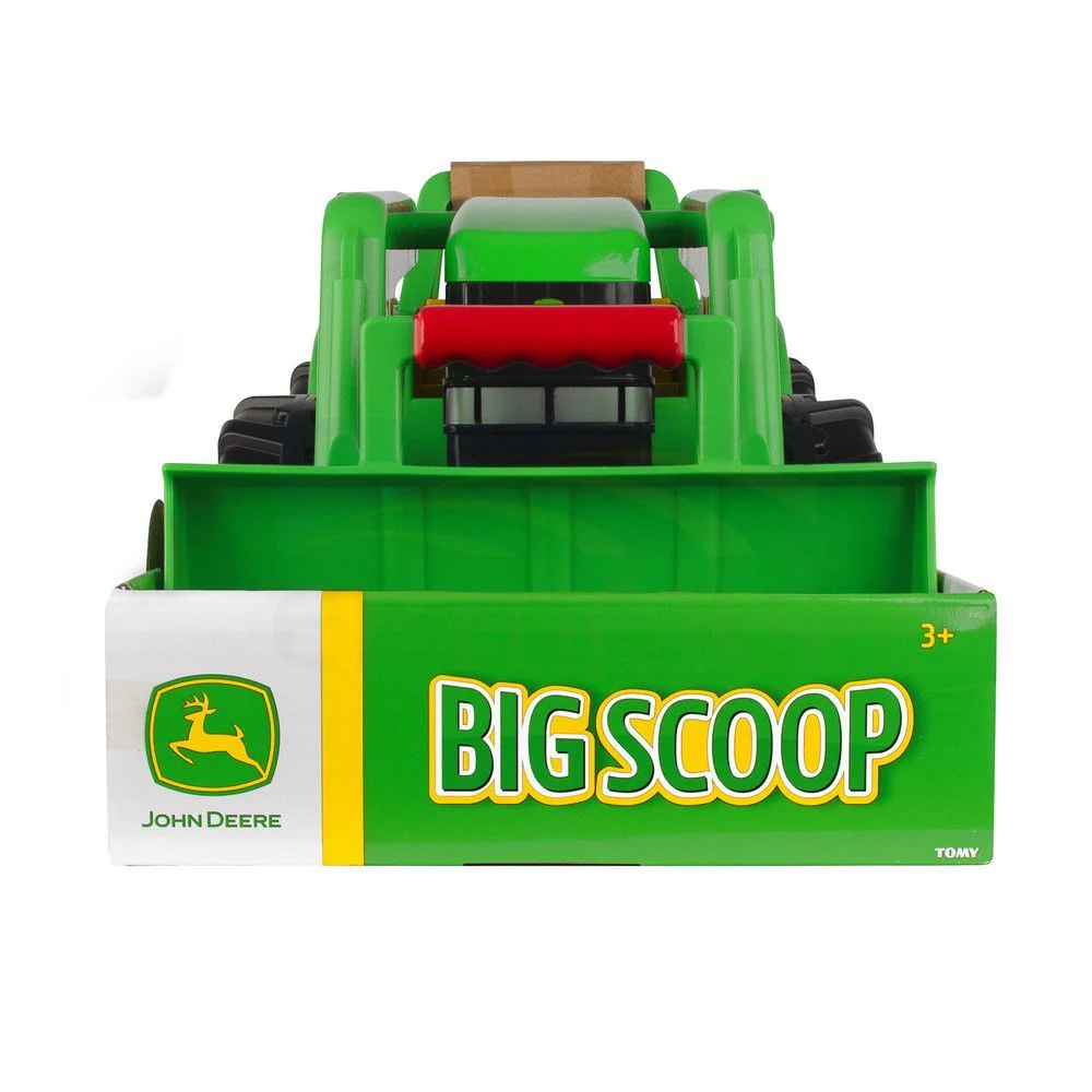 John Deere 53cm Big Scoop Tractor/Loader w Steel Parts - Image 3
