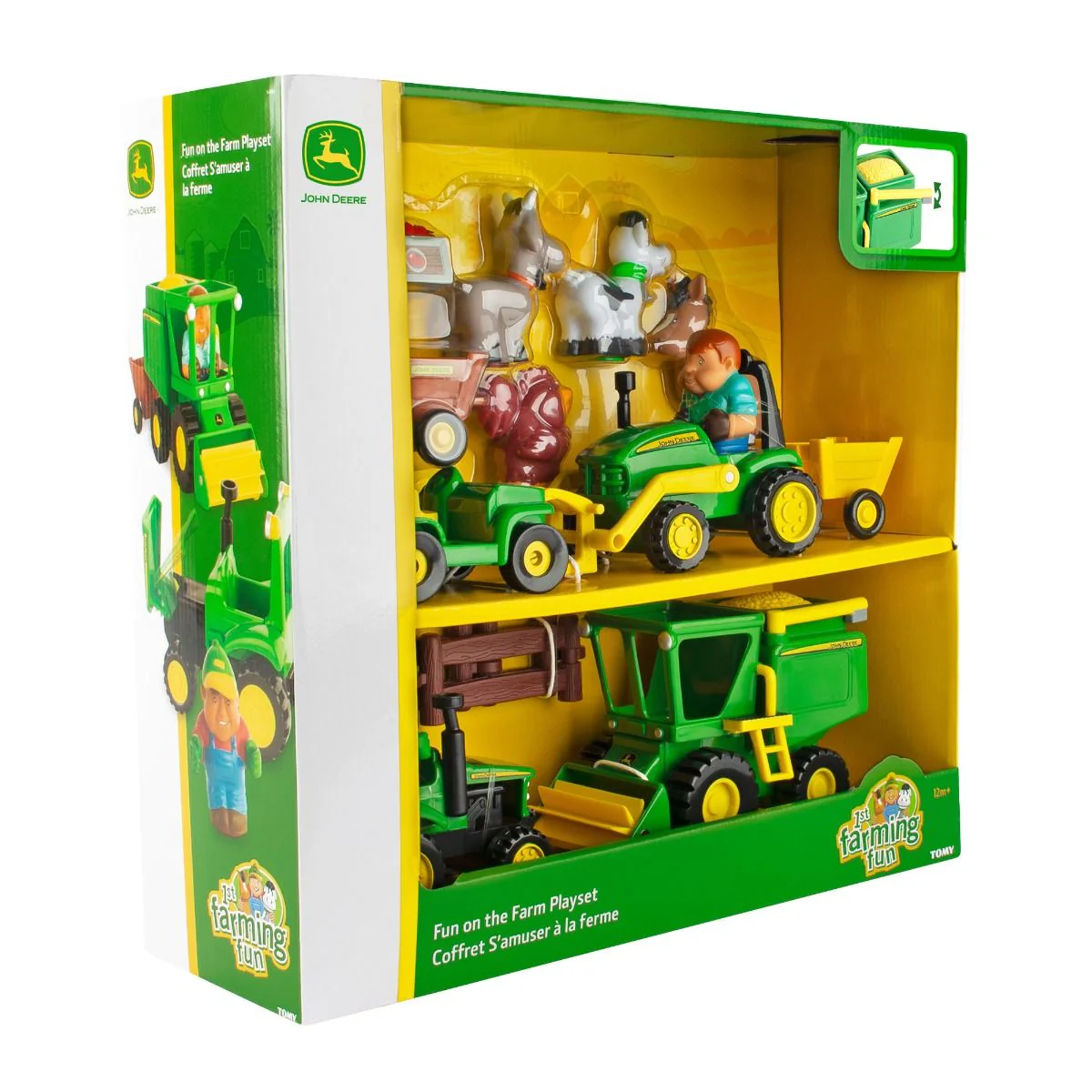 John Deere Fun on the Farm Playset with Vehicles - Image 8