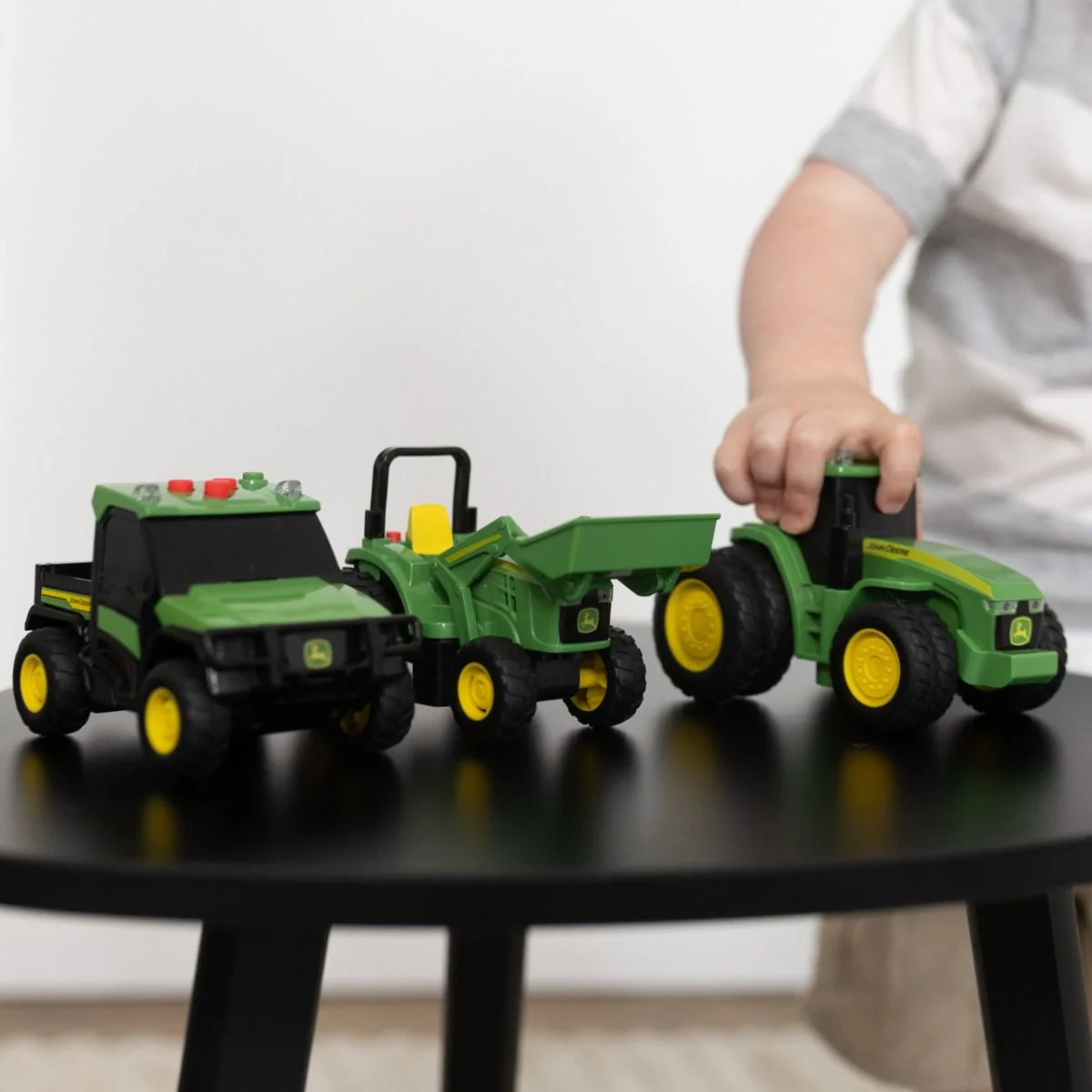 John Deere Lights & Sounds Mini Tractors - 3 Pk - Image 5