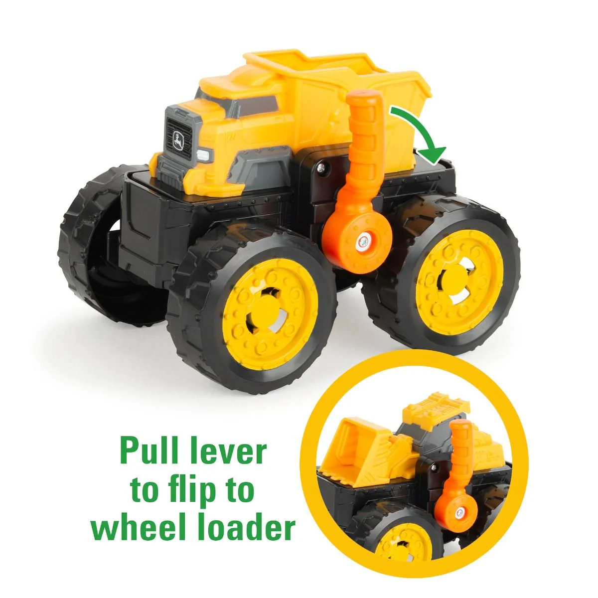 John Deere Monster Treads 2 in 1 Flipping Vehicle - Image 3