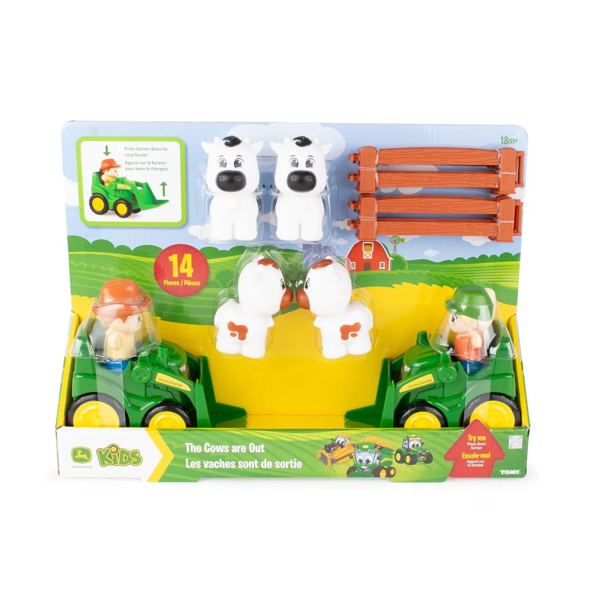 John Deere The cows are out Farm Set/Game - Image 8