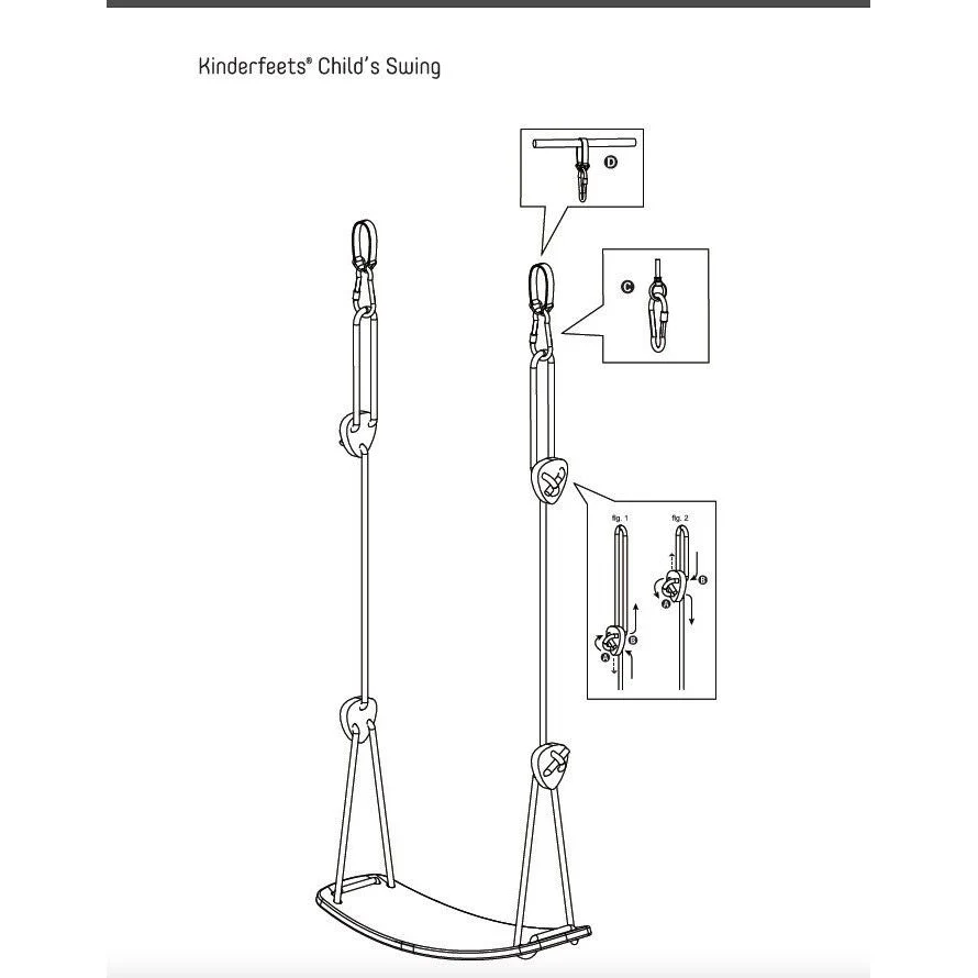Kinderfeets Child's Swing - Image 6