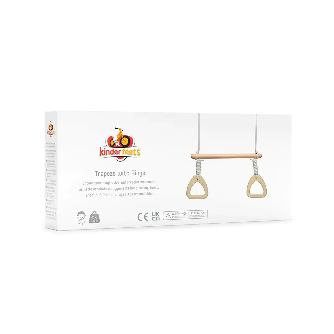 Kinderfeets Trapeze with Rings - Image 3