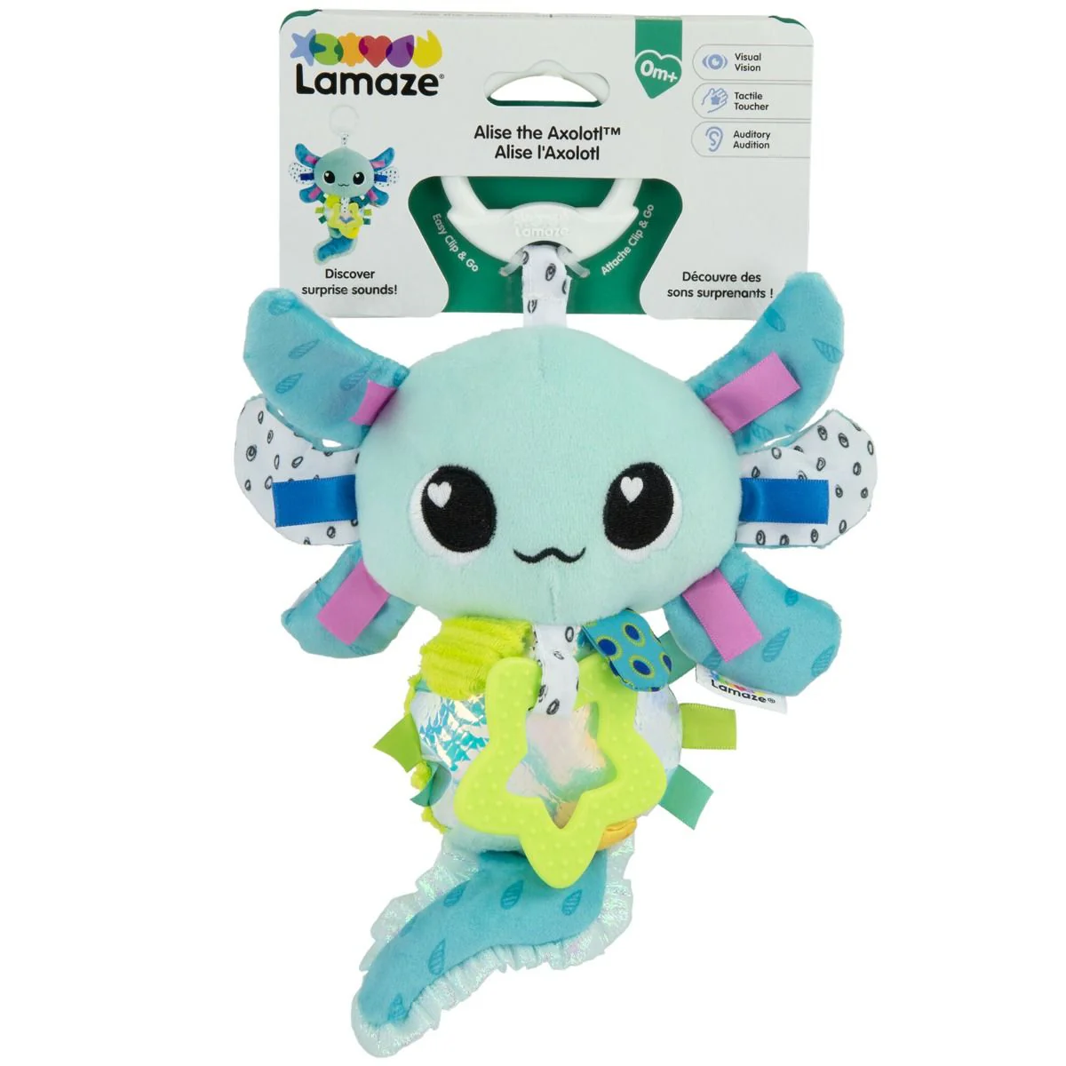 Lamaze Alise the Axolotl Clip & Go - Image 3
