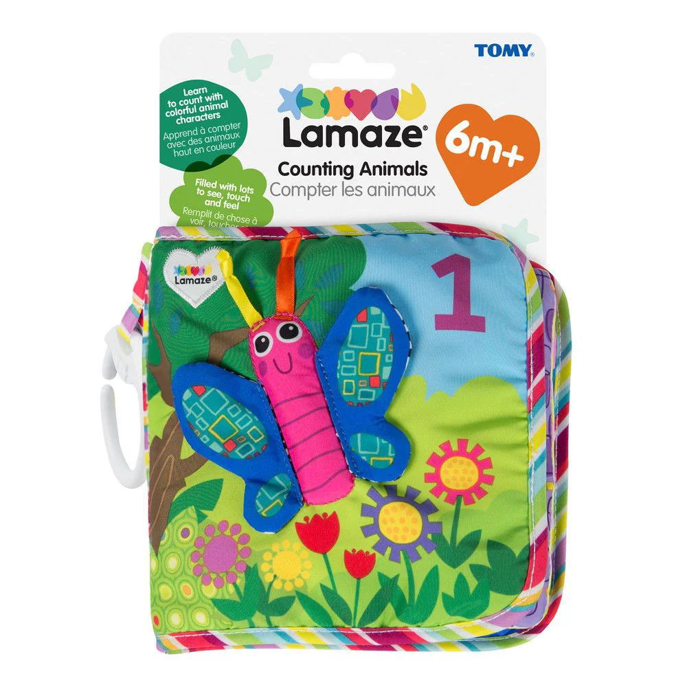 Lamaze Counting Animals Soft Book - Image 3