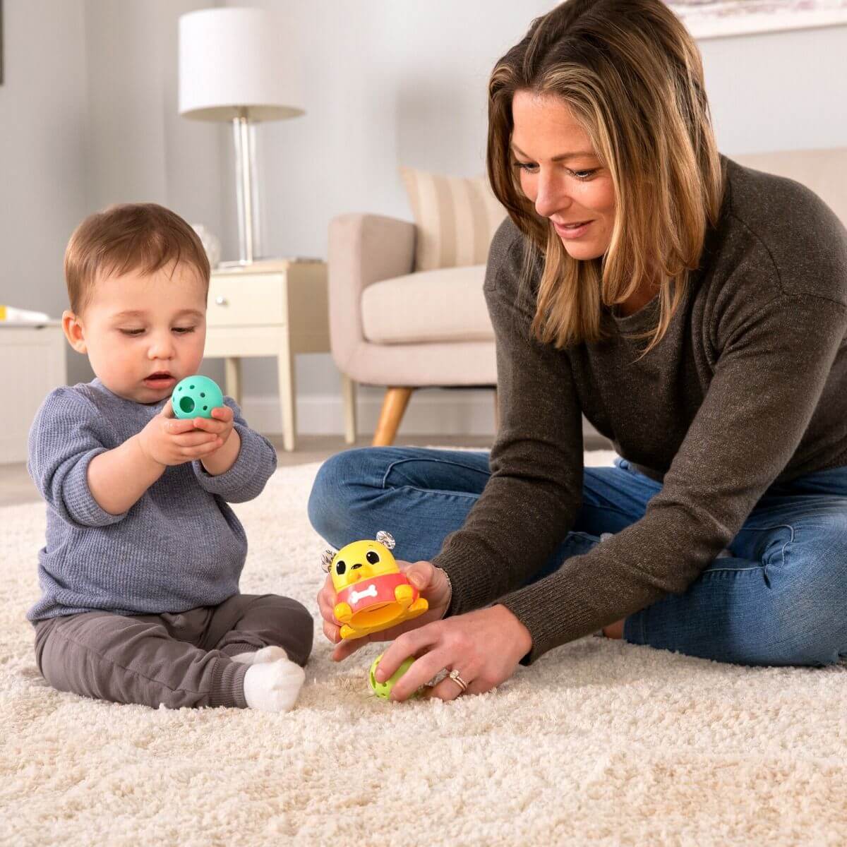Lamaze Crawl & Chase Pug Popper - Image 5