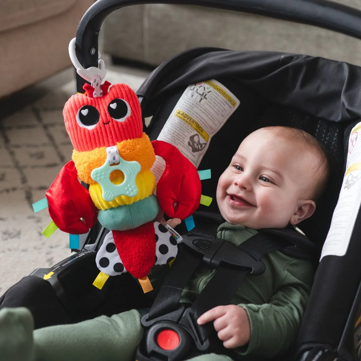 Lamaze Liam the Lobster - Clip n Go - Image 3