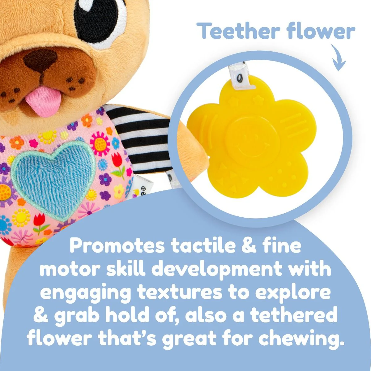 Lamaze Lovely the Pug Clip & Go - Image 6