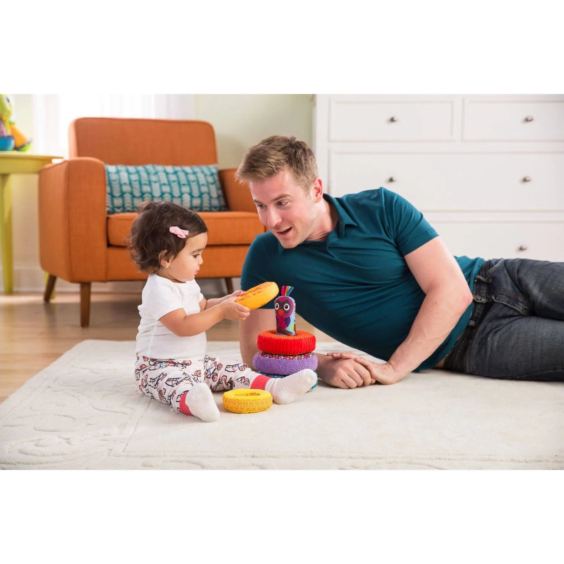 Lamaze Rainbow Rings - Image 2