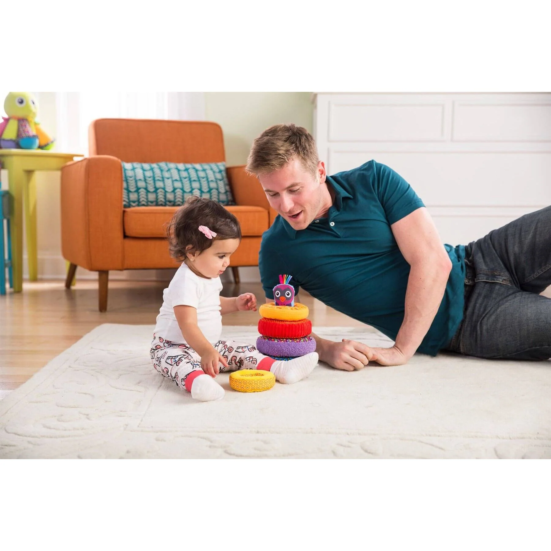 Lamaze Rainbow Rings - Image 3