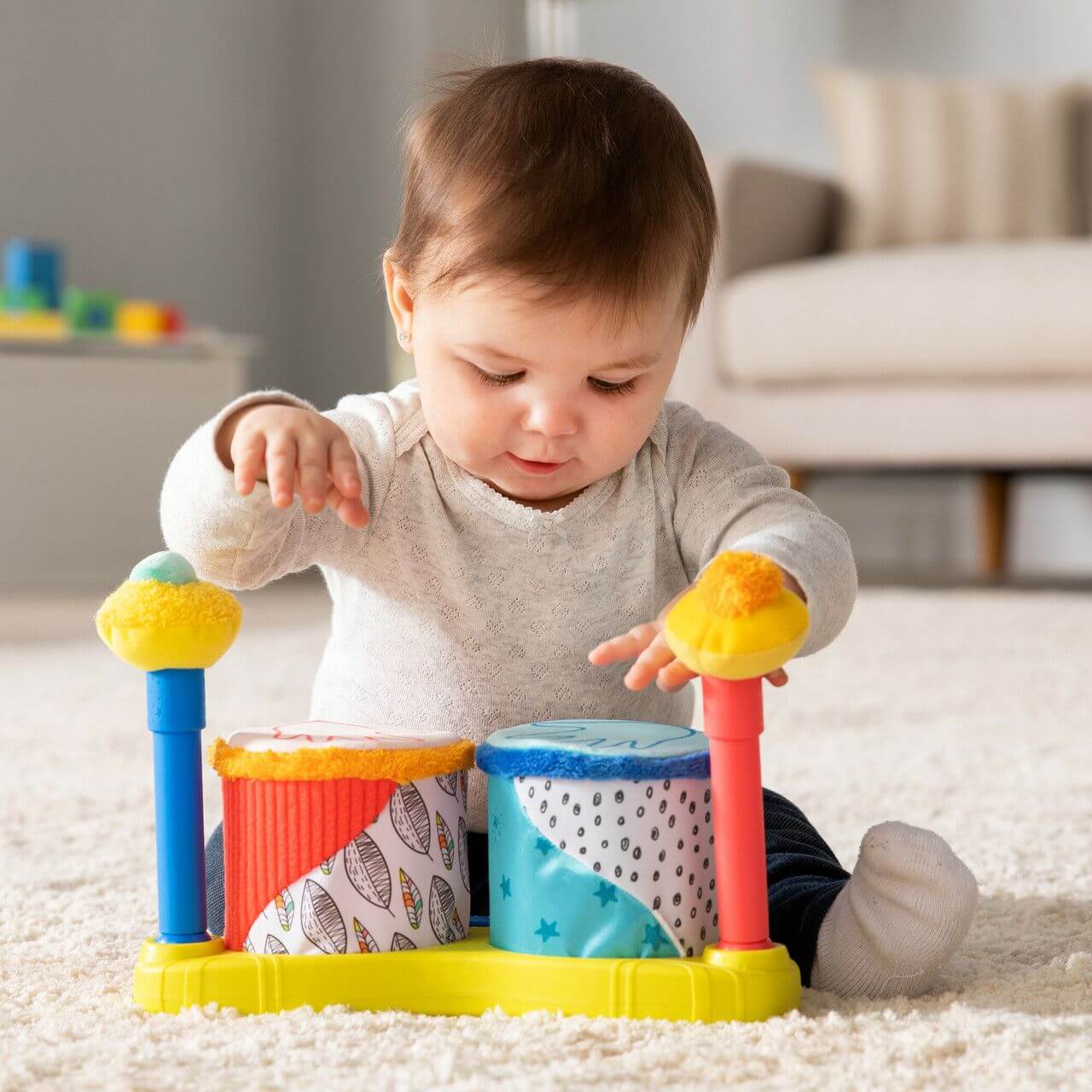 Lamaze Squeeze Beats - First Drum Set - Image 3