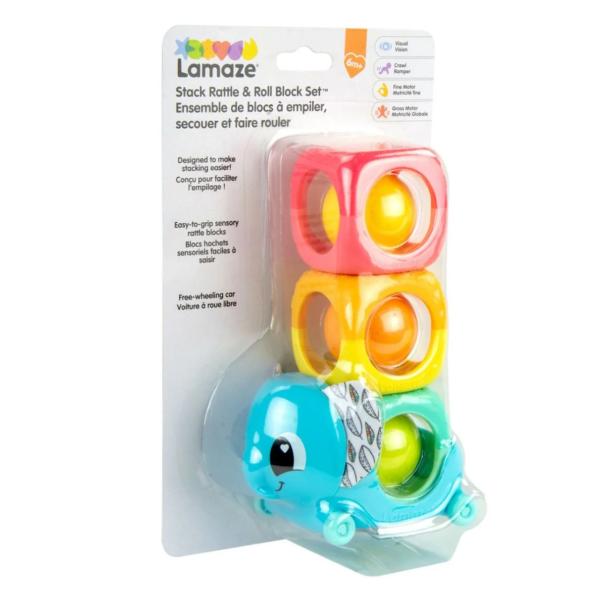 Lamaze Stack & Roll Lock & Block - Image 8