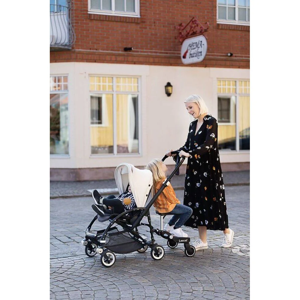 Lascal BuggyBoard Maxi+ Black with Red Saddle - Image 3