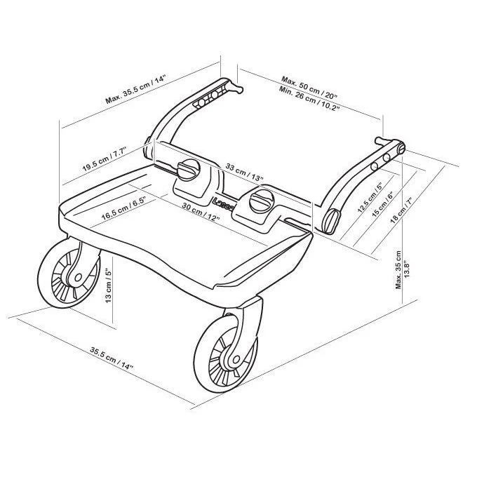 Lascal BuggyBoard Mini Black - Image 6