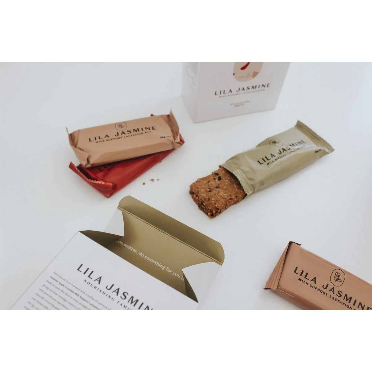 Lila Jasmine Lactation Bars Mixed Flavours 6pk - Image 2