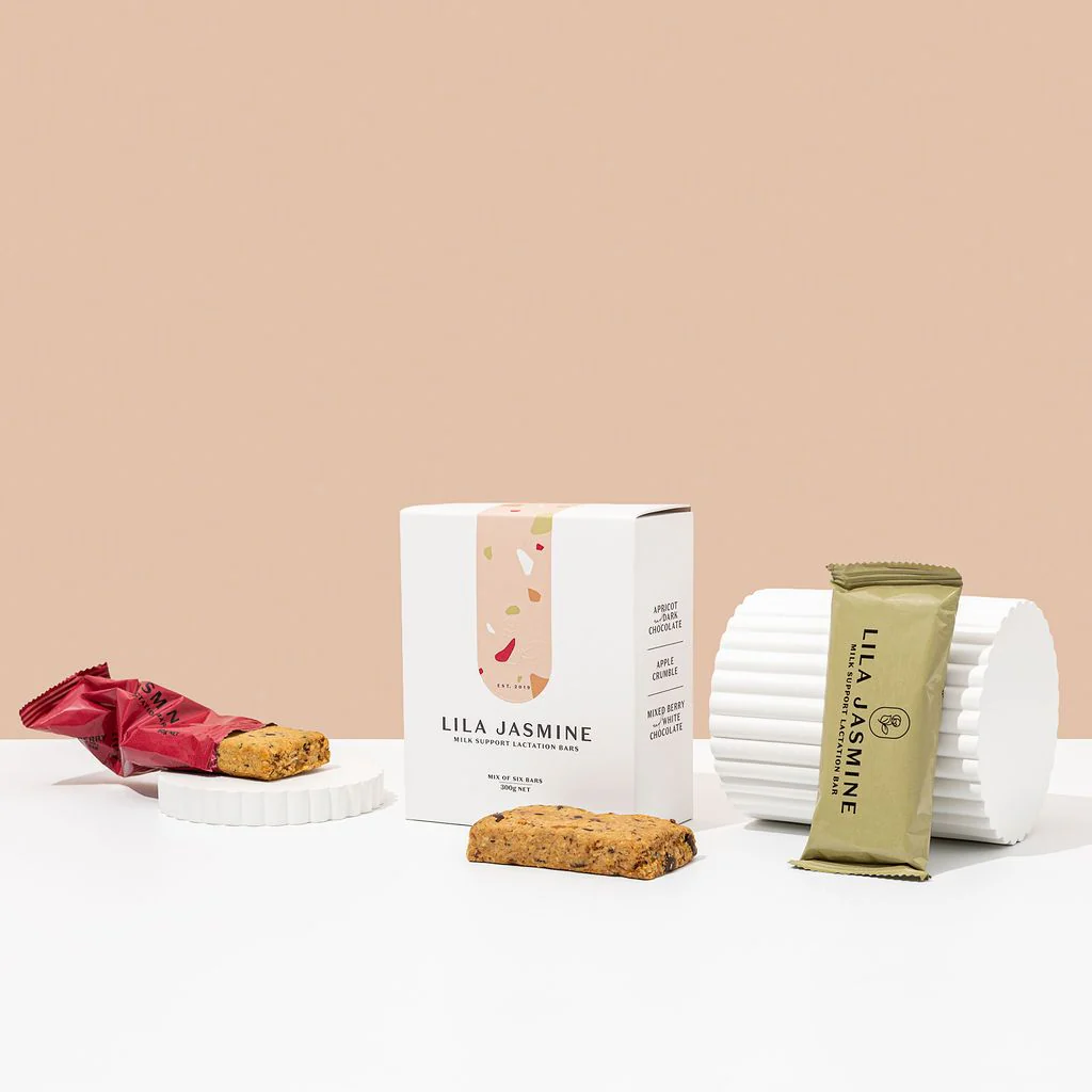 Lila Jasmine Lactation Bars Mixed Flavours 6pk - Image 3