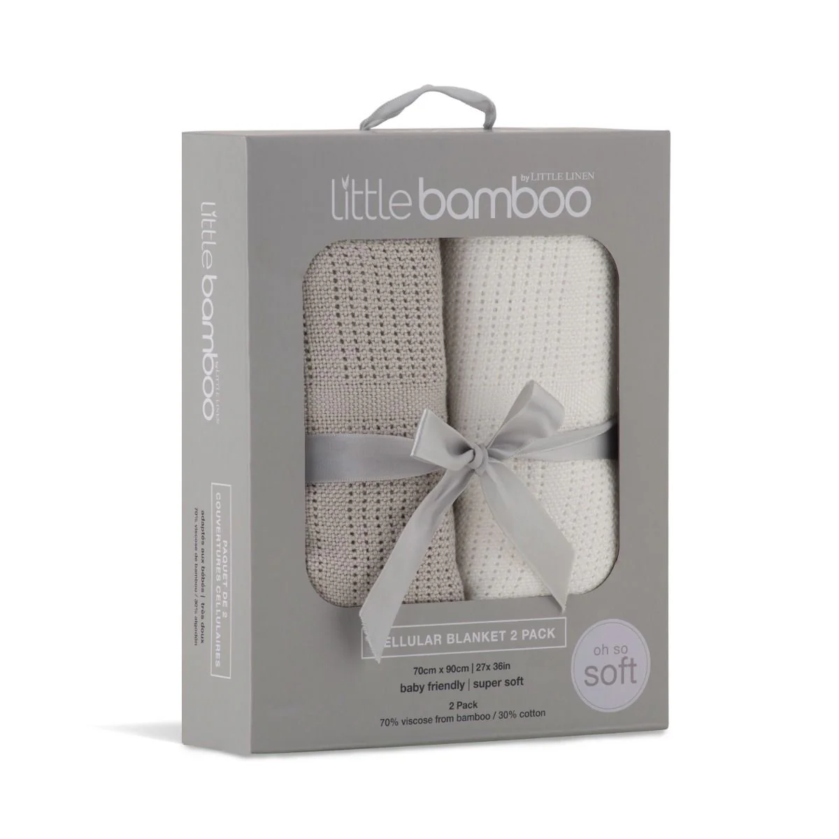 Little Bamboo Cellular Blanket 2Pk - Image 11