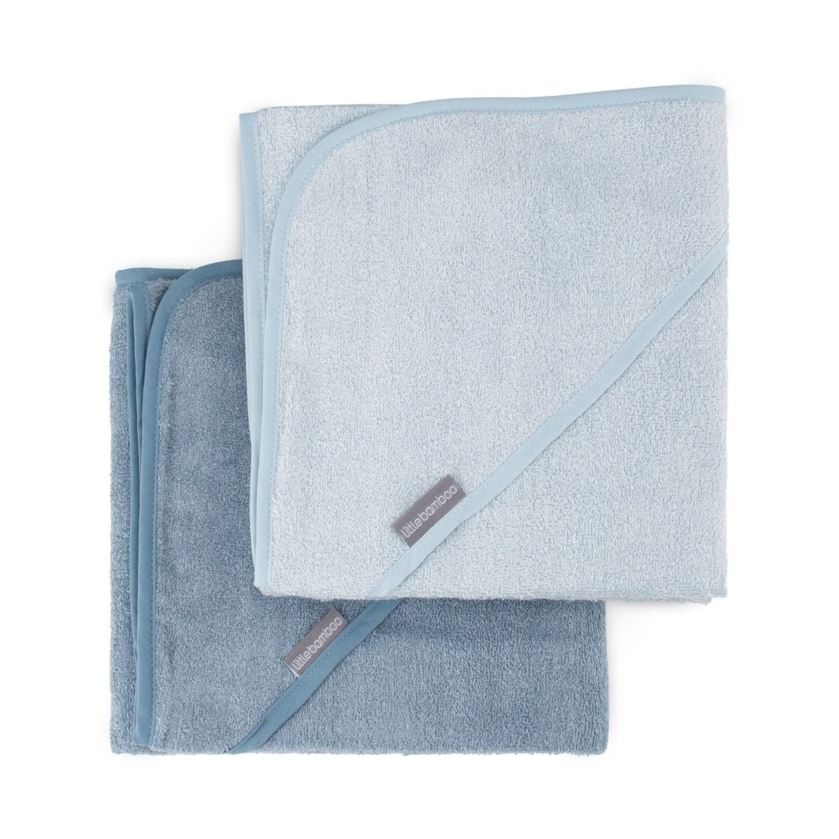 Little Bamboo Hooded Towel 2pk - Image 3