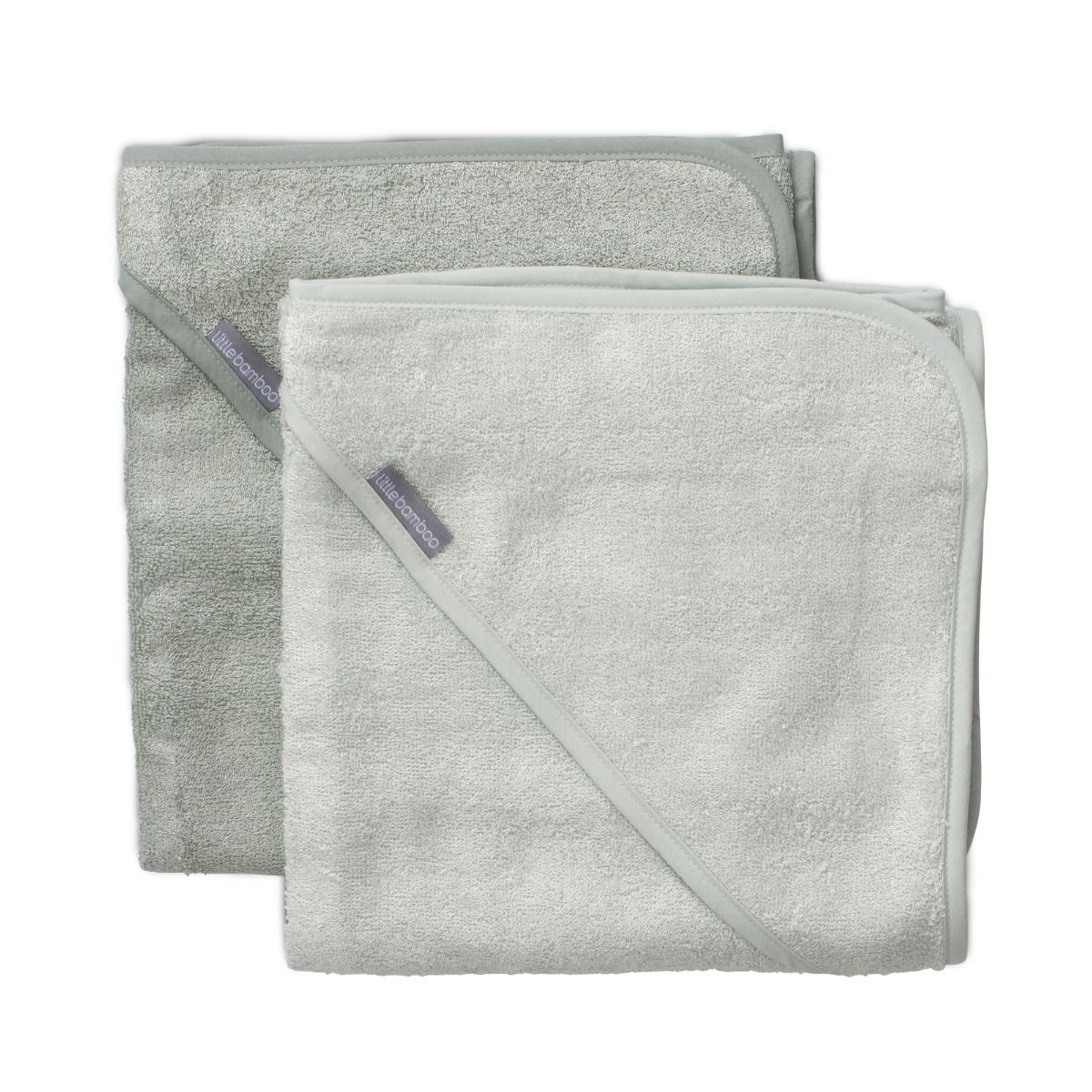 Little Bamboo Hooded Towel 2pk - Image 5
