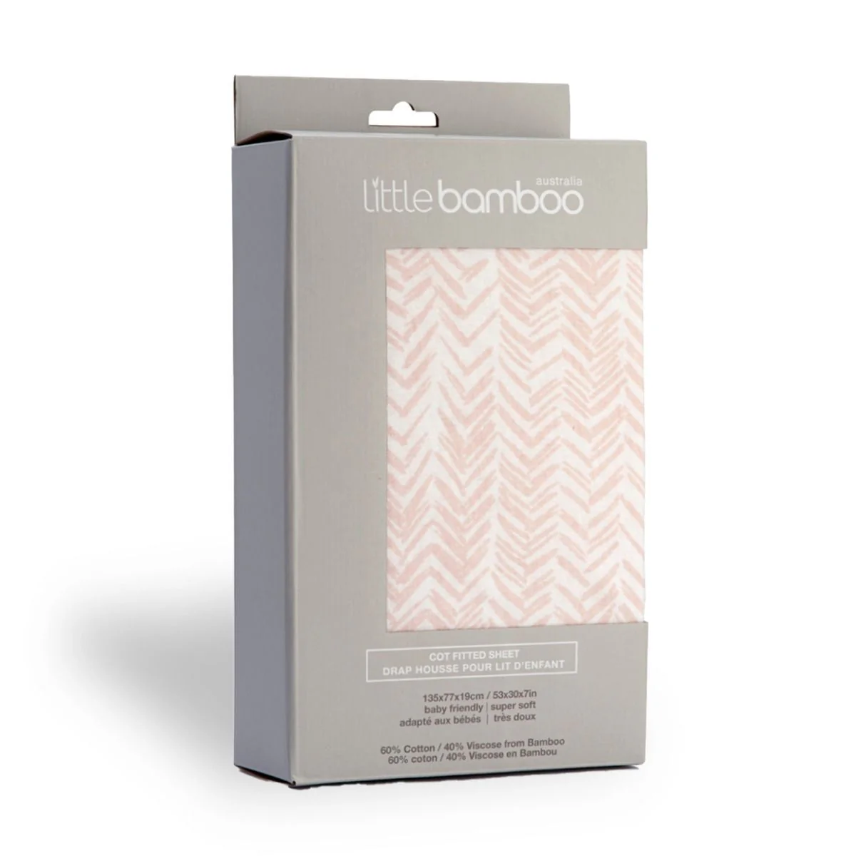 Little Bamboo Jersey Fitted Cot Sheet - Image 4