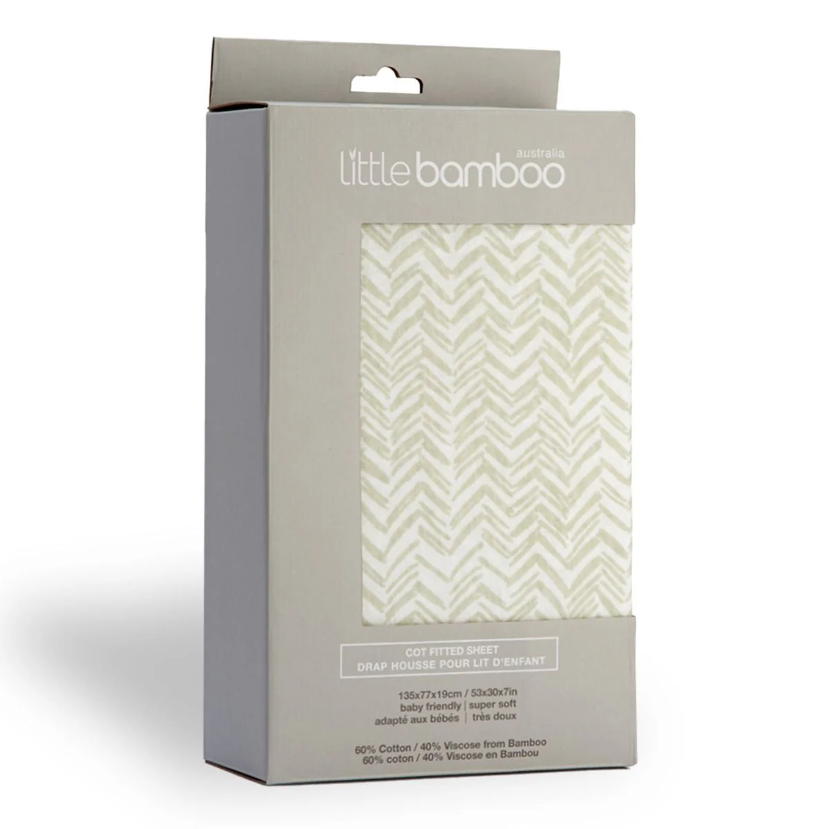 Little Bamboo Jersey Fitted Cot Sheet - Image 6