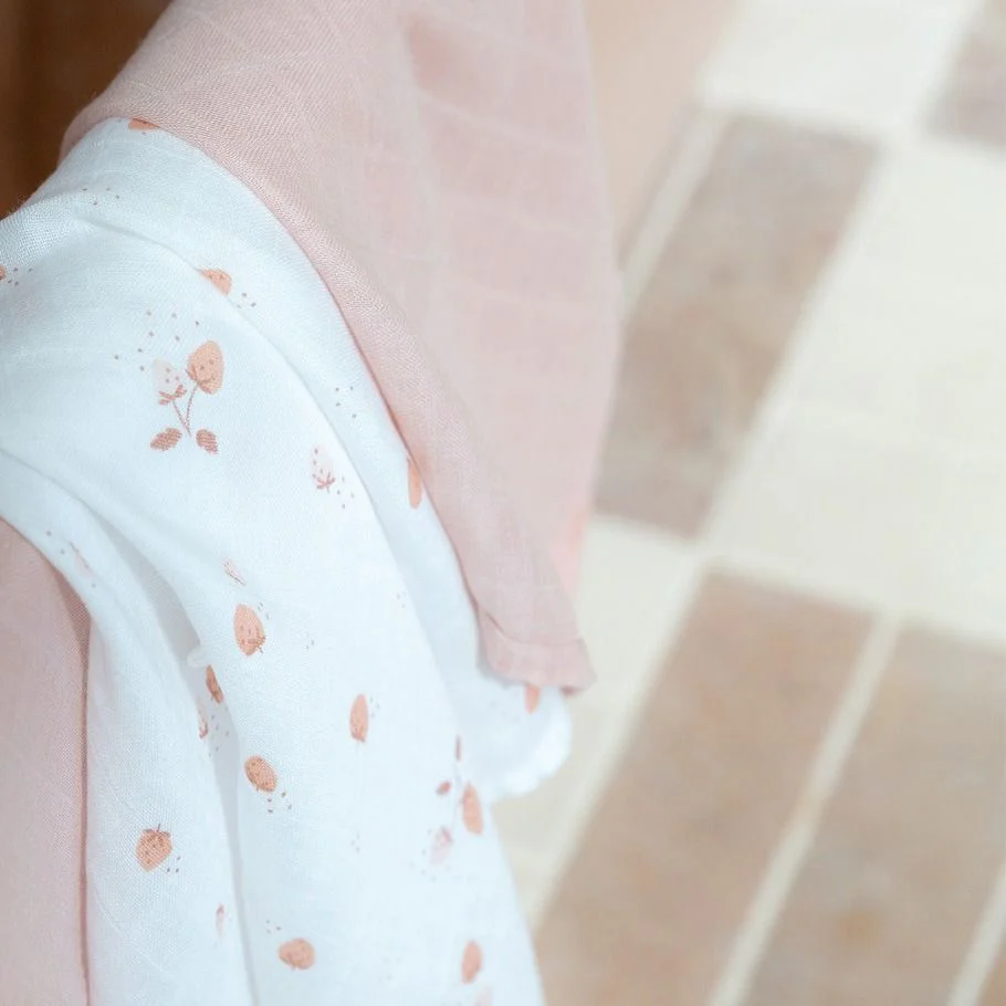 Little Bamboo Muslin Baby Wraps 3pk - Image 18