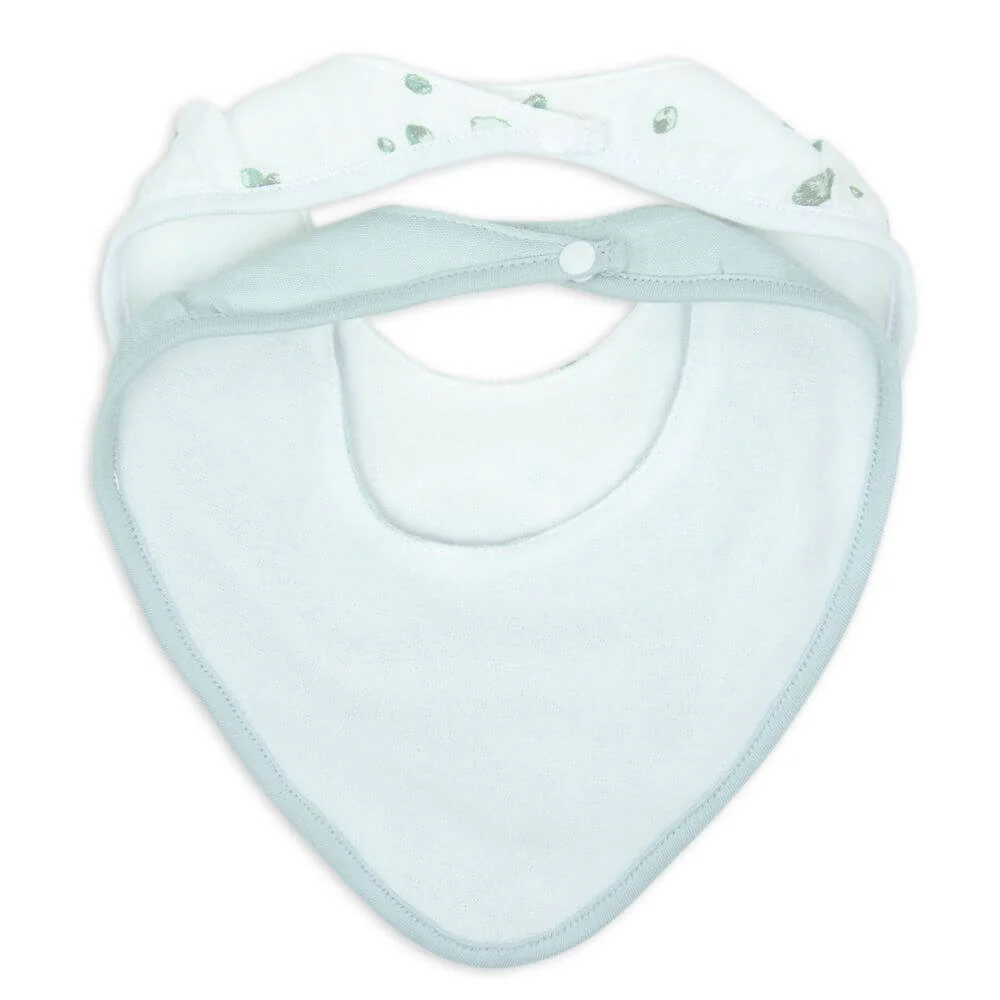 Little Bamboo Muslin Bib 2pk - Image 6