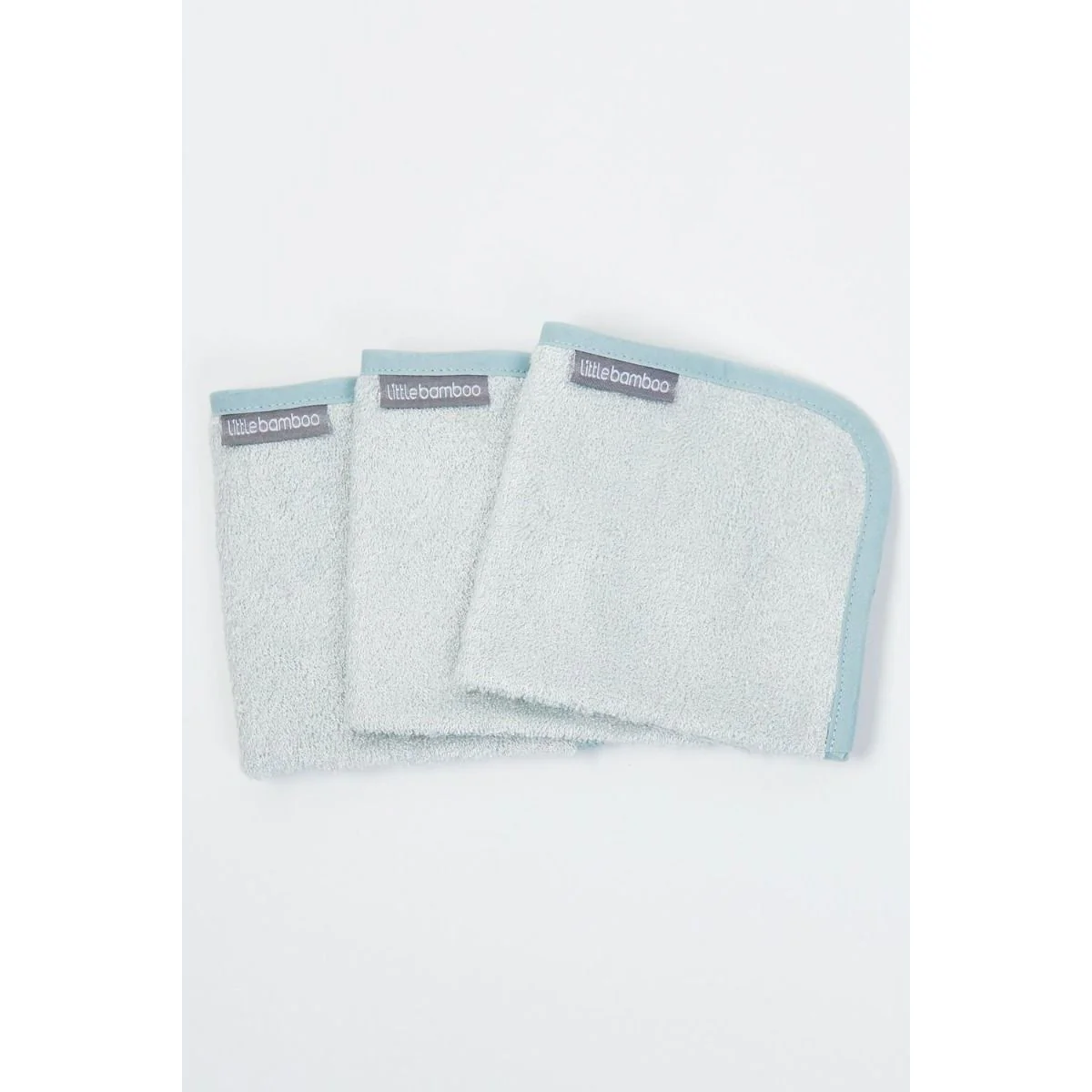 Little Bamboo Towelling Washers 3pk - Image 6