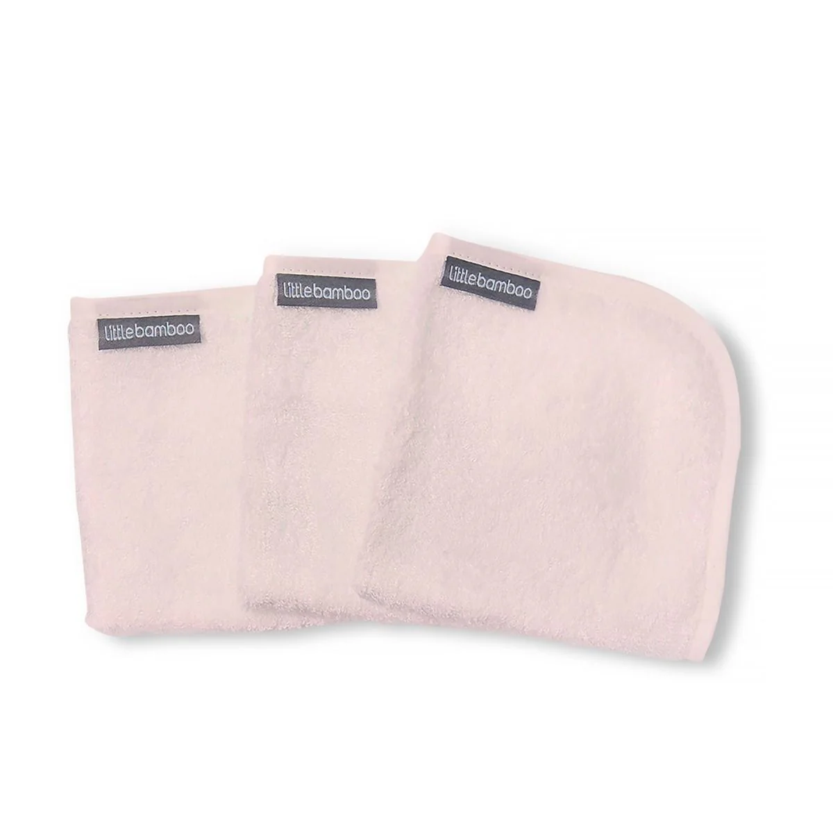 Little Bamboo Towelling Washers 3pk - Image 8