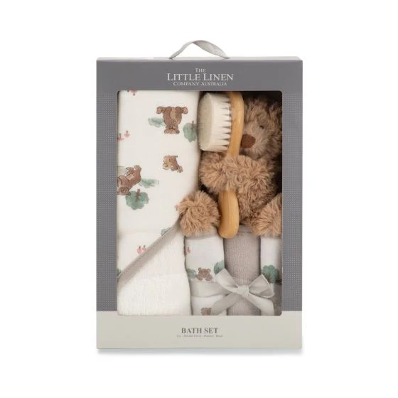 Little Linen Bath Gift Set - Image 5