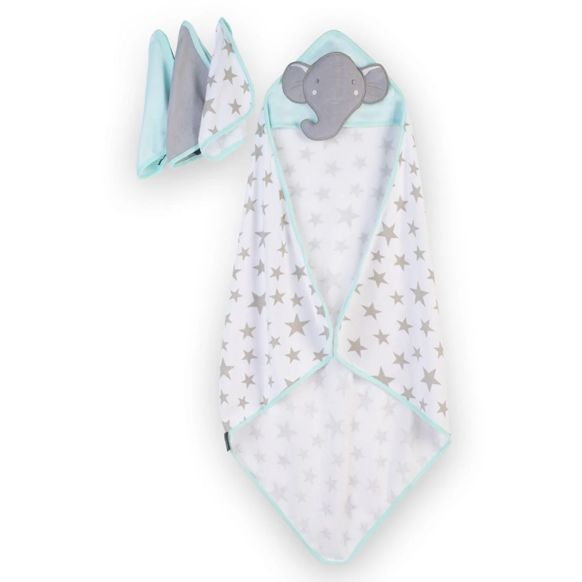 Little Linen Hooded Towel & Washers - Image 13