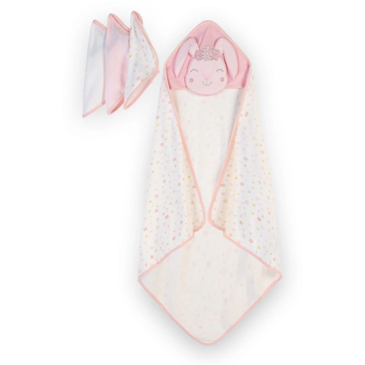Little Linen Hooded Towel & Washers - Image 8