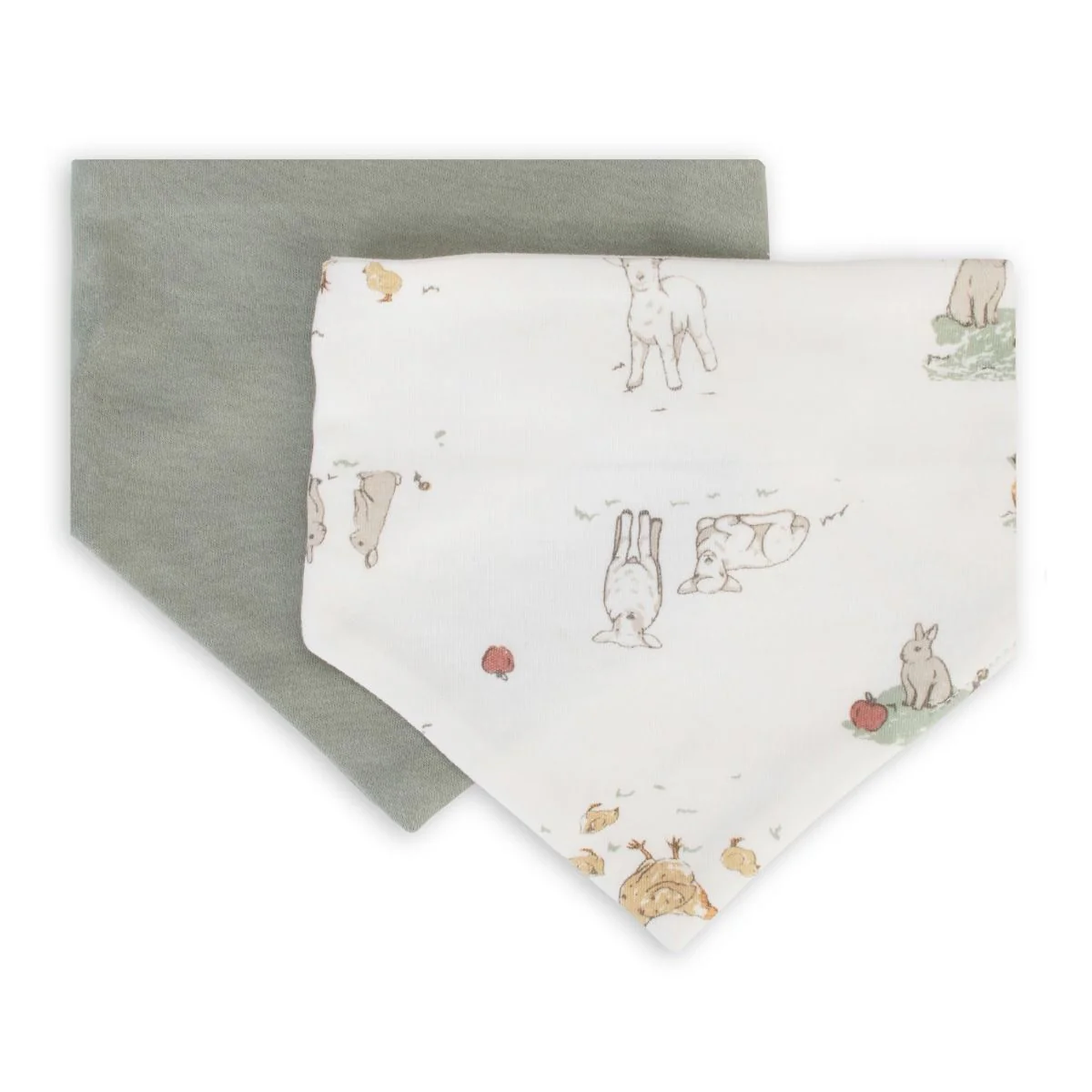 Little Linen Jersey Bib 2pk - Image 8