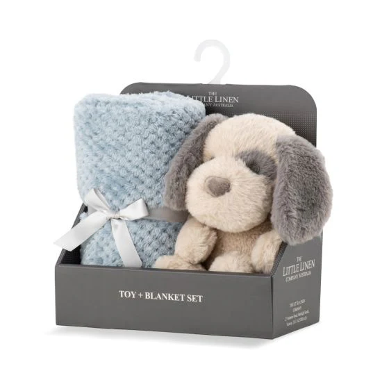 Little Linen Plush Toy & Blanket - Image 3