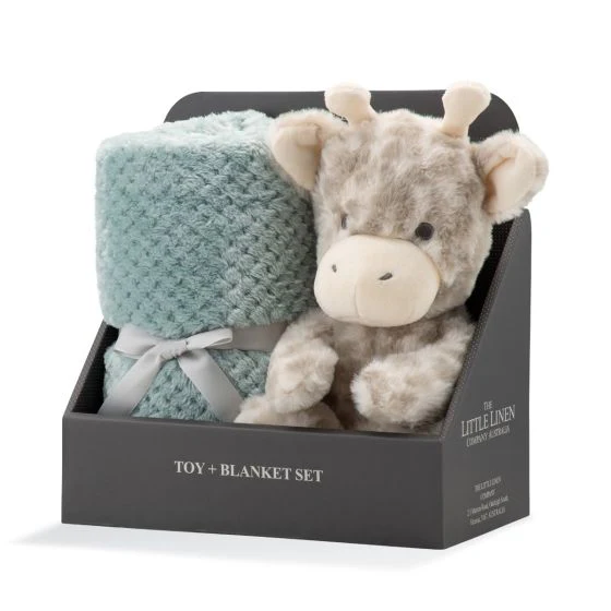 Little Linen Plush Toy & Blanket - Image 4