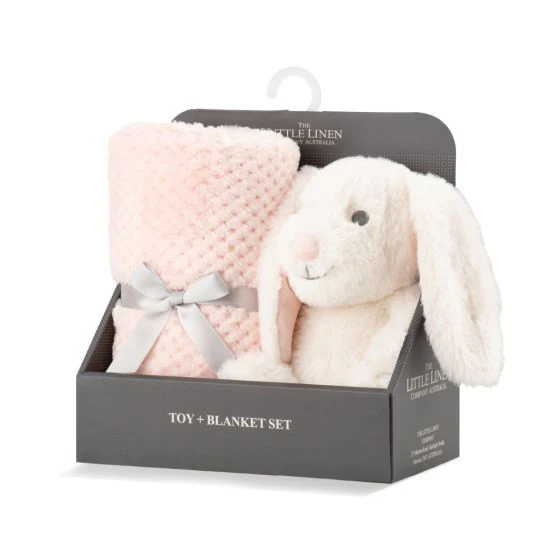Little Linen Plush Toy & Blanket - Image 5