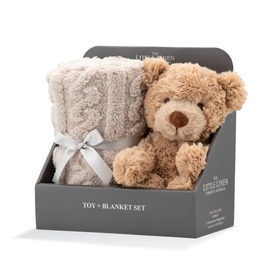 Little Linen Plush Toy & Blanket - Image 6