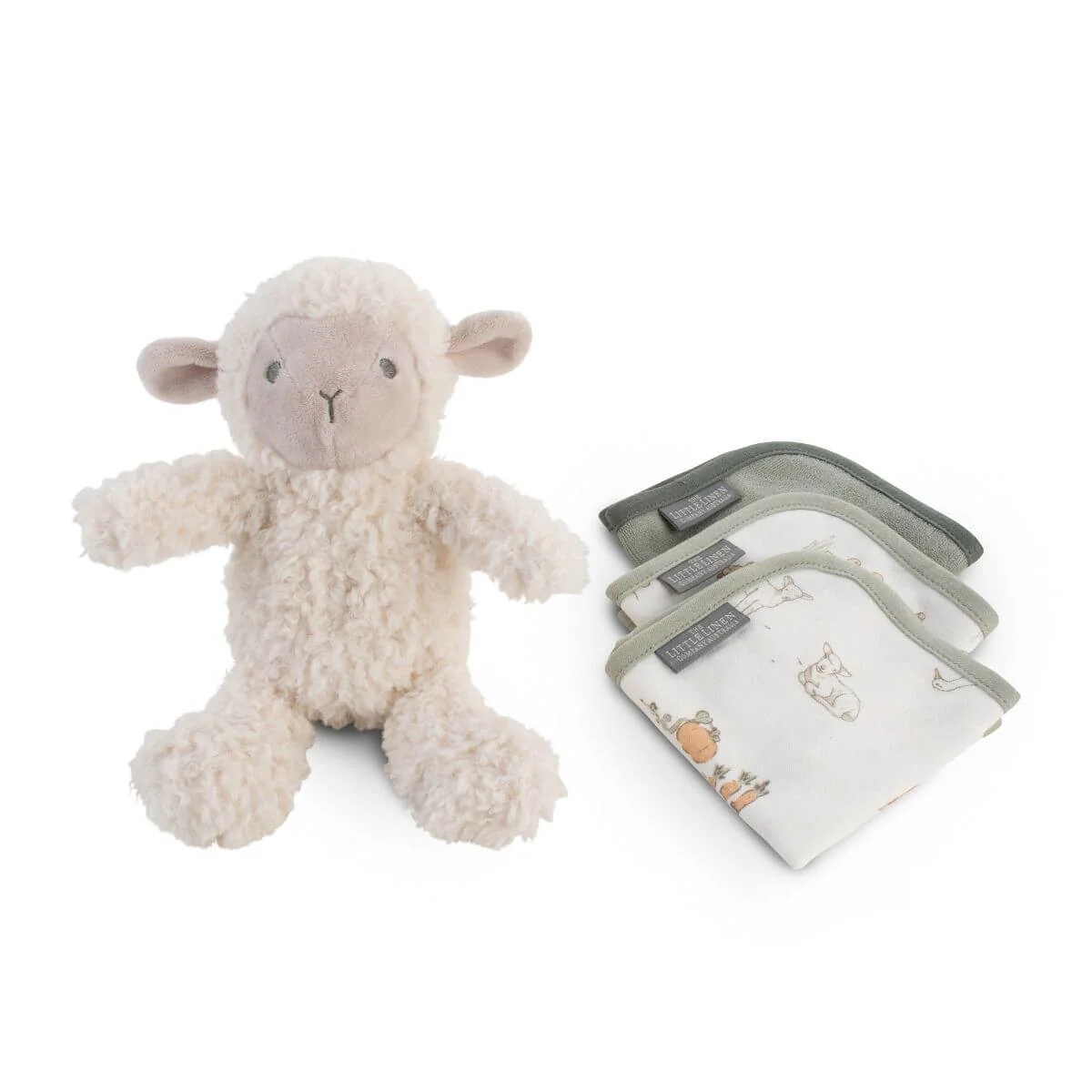 Little Linen Plush Toy & Washers - Image 8