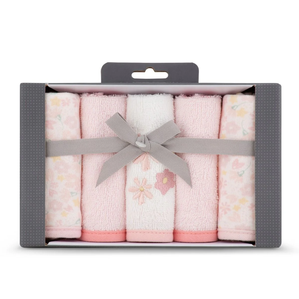 Little Linen Towelling Washer 5Pk - Image 5