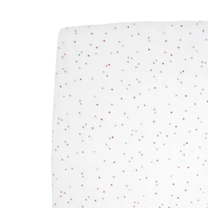 Little Unicorn Cotton Muslin Fitted Cot Sheet - Image 12